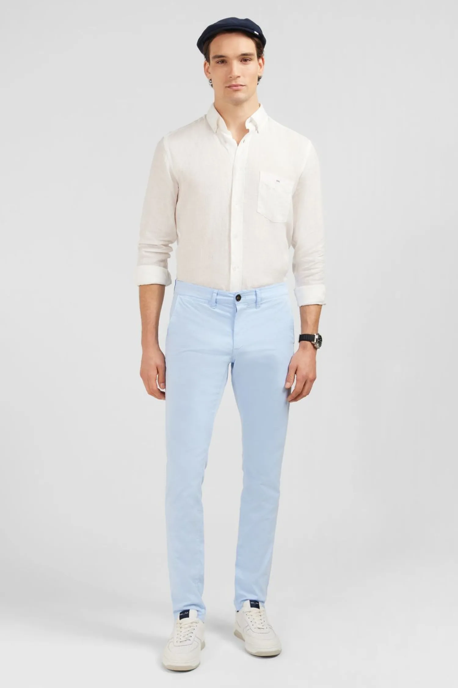Clearance Cheie Unie Banche En in Homme Chemises