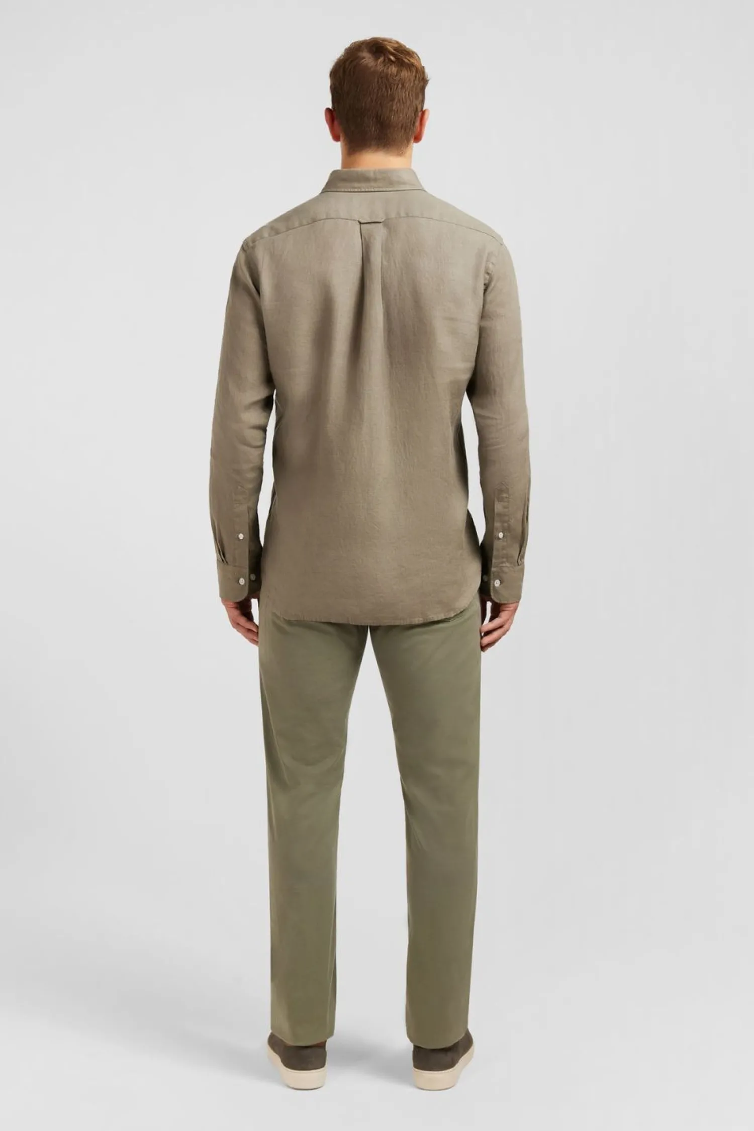 Discount Cheie Unie Kaki En in Homme Chemises