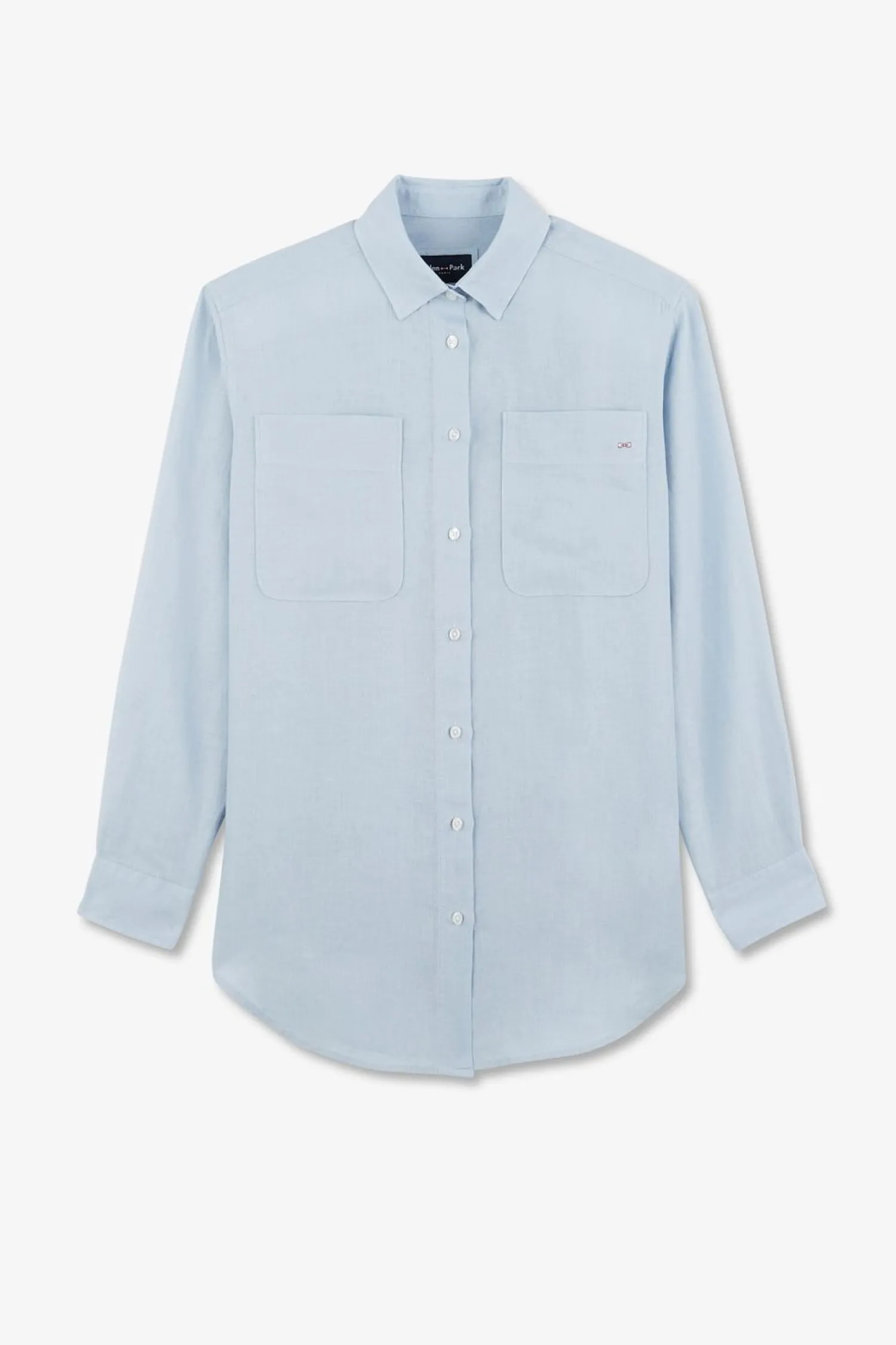 Best Chemisier Bleu Clair Uni Femme Chemises