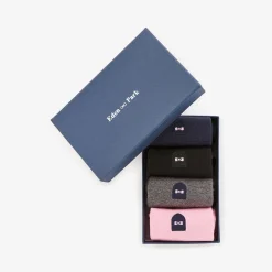 Clearance Coffret De Quatre Paires De Chaussettes Unies Homme Chaussettes