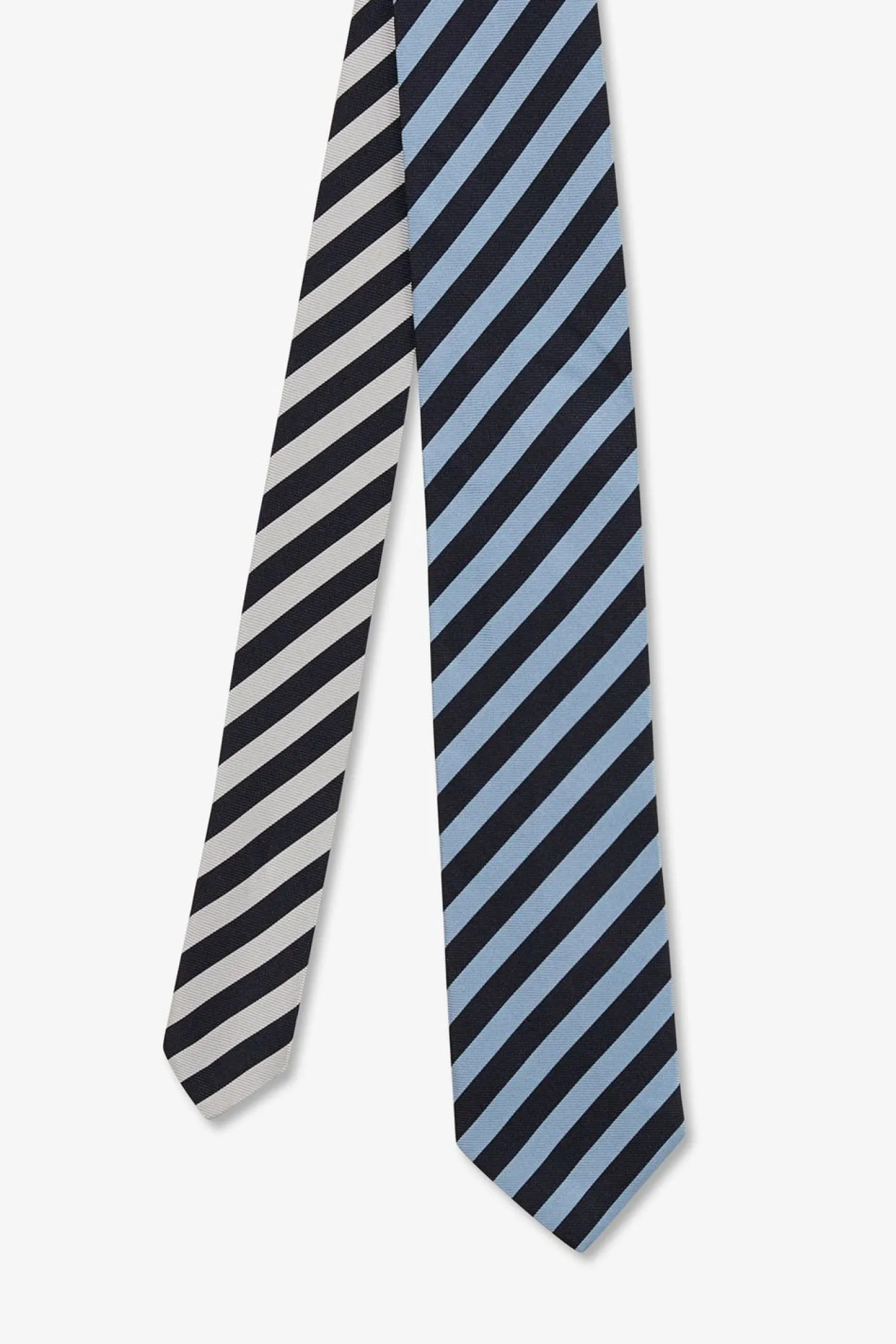 Online Cravate Bleue A Rayures Tricolores Homme Cravates & Noeuds Papillon