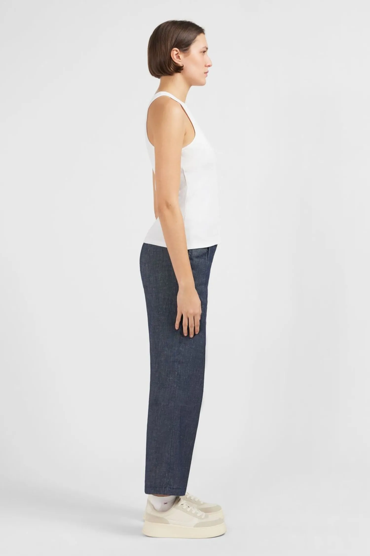Sale Debardeur Banc Uni Femme T-Shirts