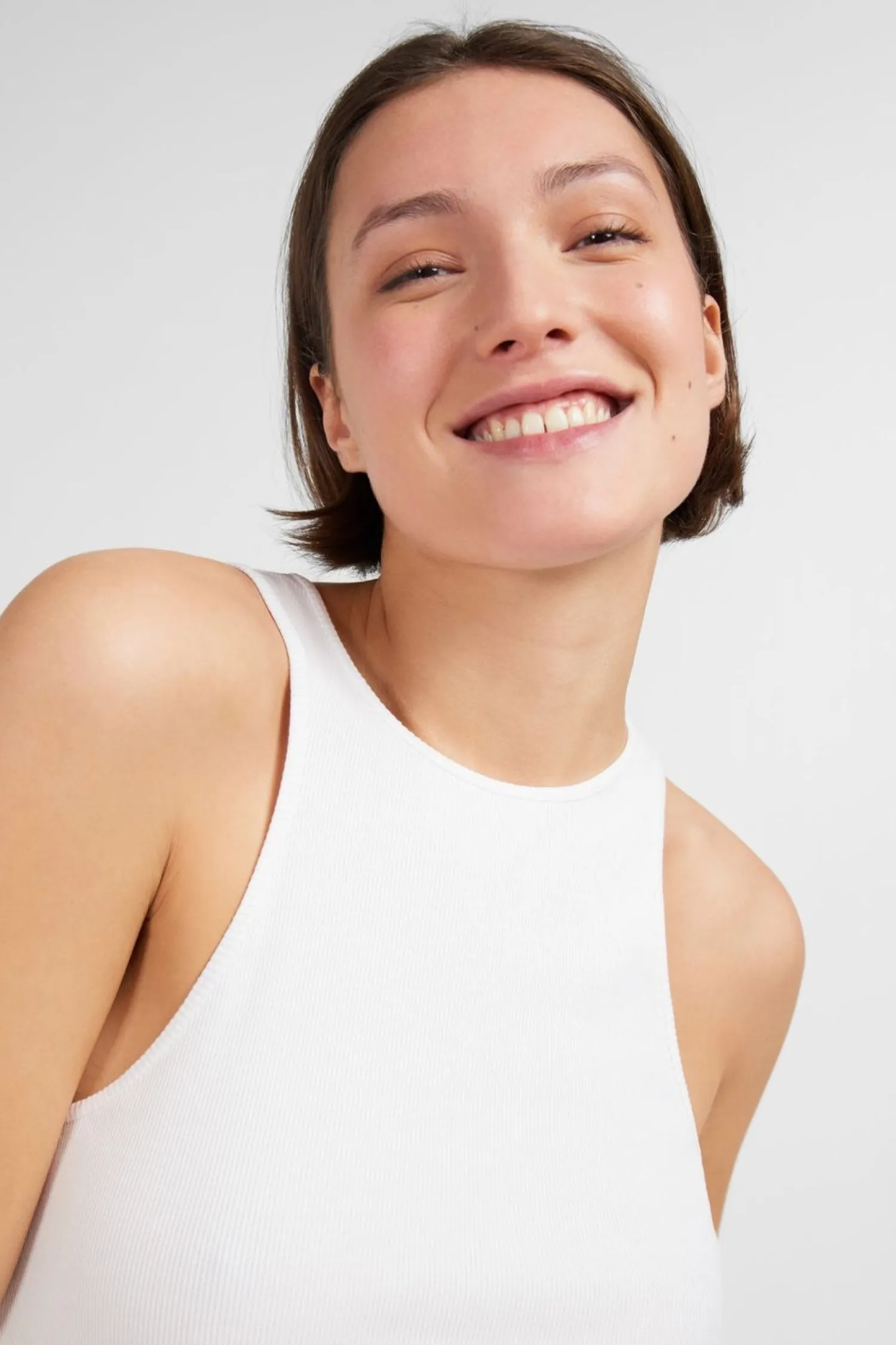 Sale Debardeur Banc Uni Femme T-Shirts