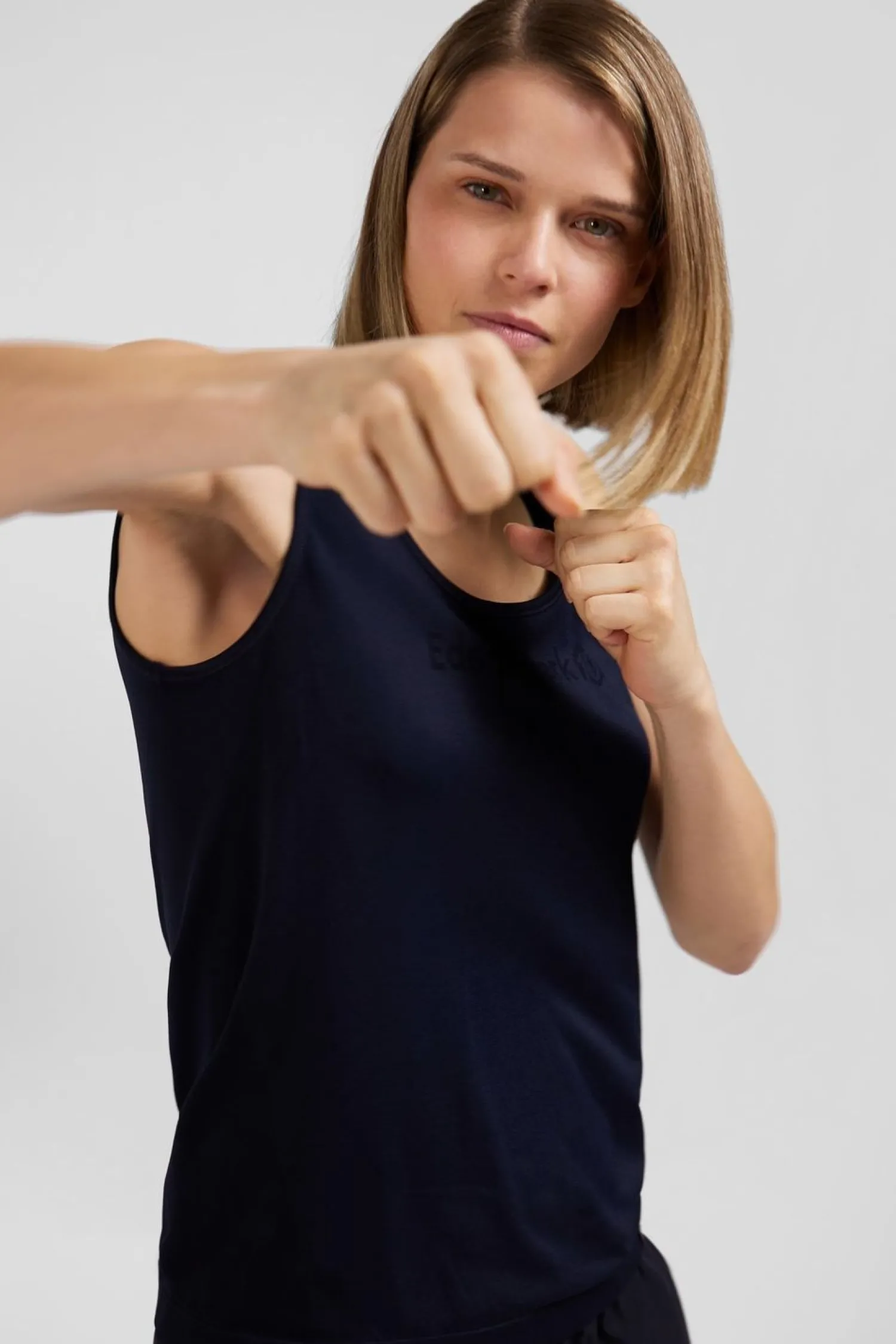 Sale Debardeur De port Beu arine Femme T-Shirts