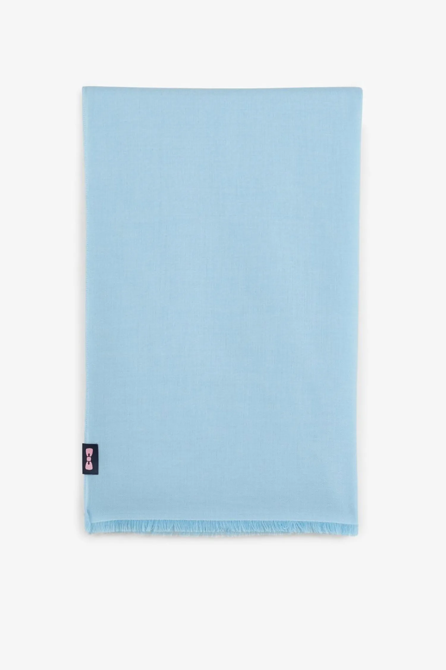 Echarpe Bleu Clair Unie Homme Echarpes & Chèches