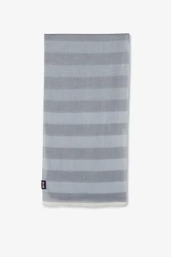 Discount Echarpe Cerclee Bleu Gris Homme Echarpes & Chèches