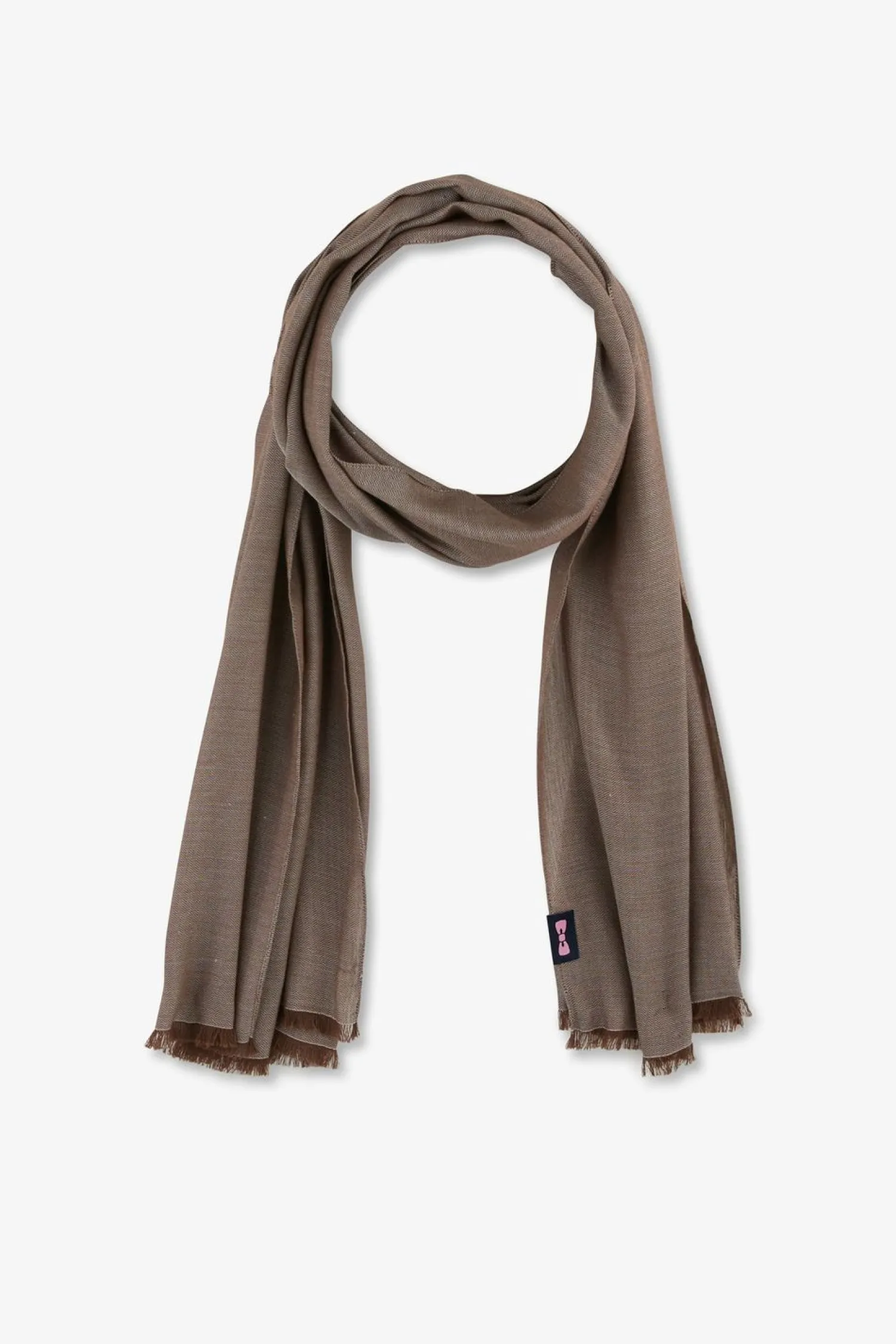 Hot Echarpe Marron Unie Homme Echarpes & Chèches