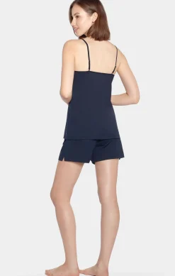 Enebe Nuiette horty En Jerey Coton arine Femme Pyjamas