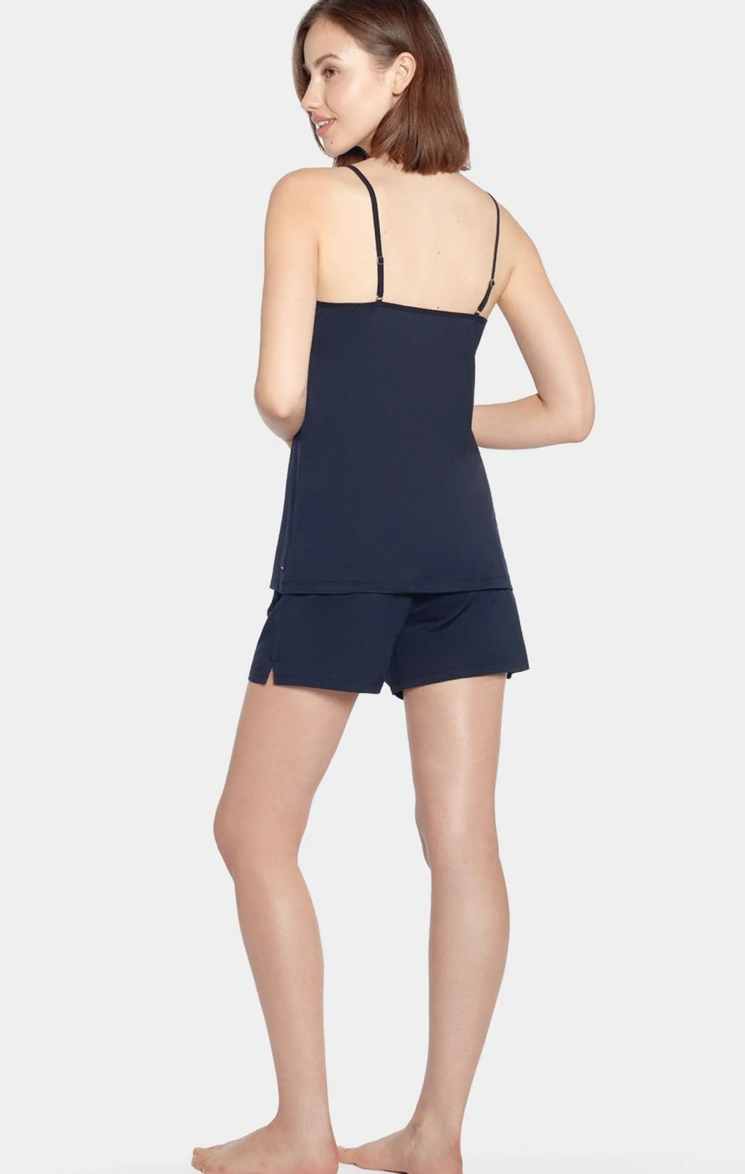 Enebe Nuiette horty En Jerey Coton arine Femme Pyjamas
