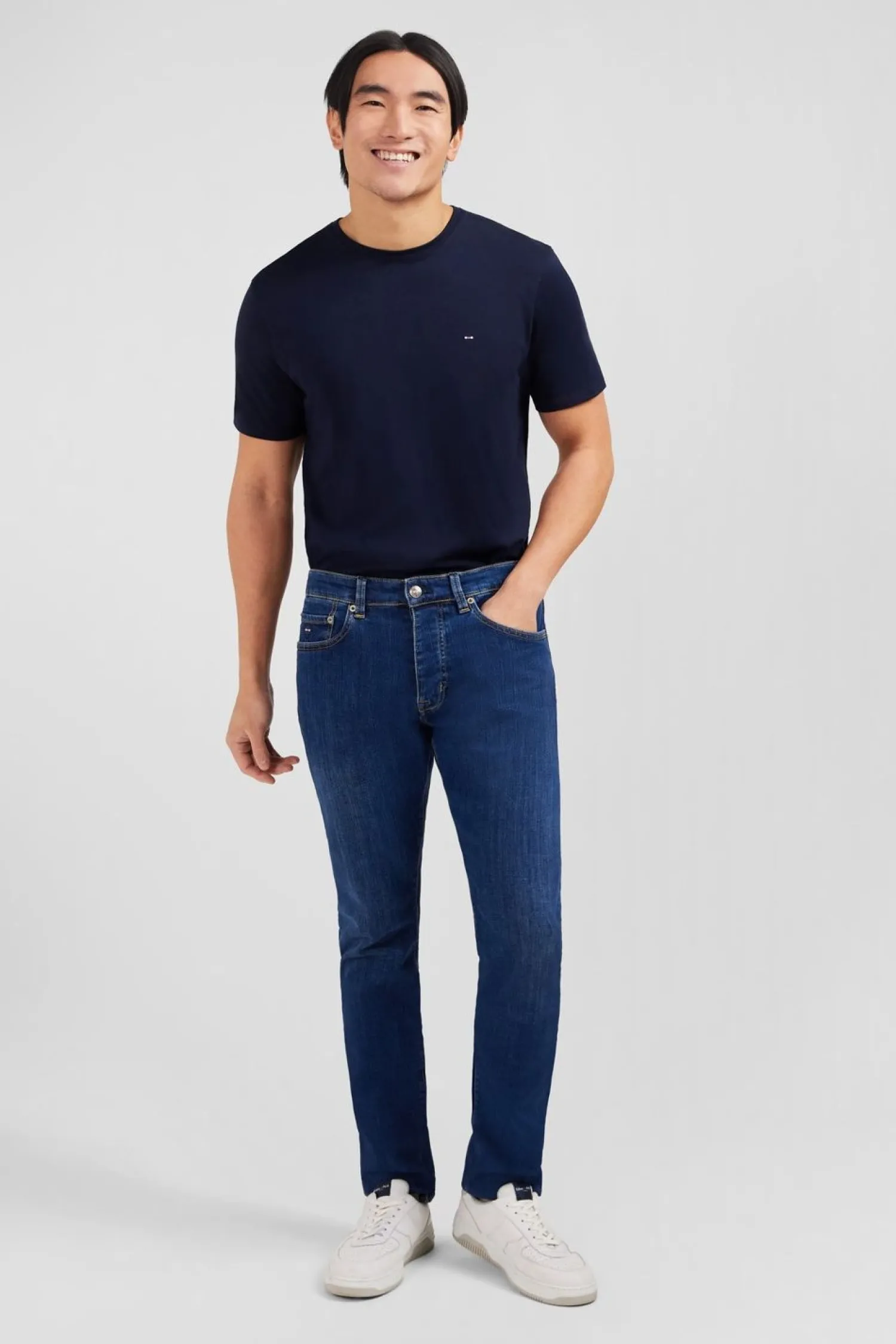 Best Jean Bleu En Coton Stretch Homme Pantalons