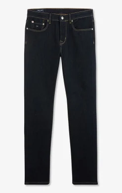 Sale Jean Bleu Marine En Coton Extensible Homme Pantalons