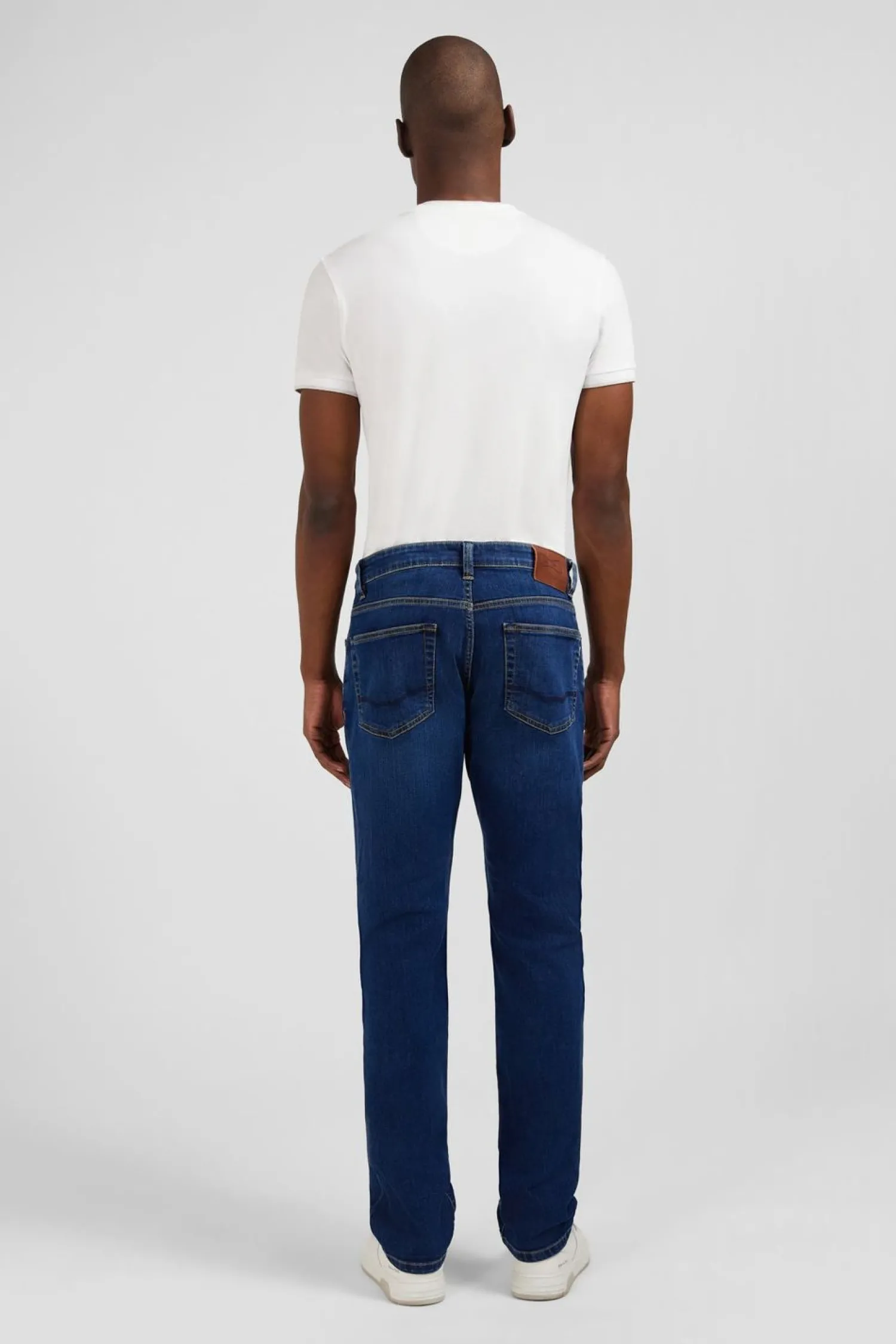 Hot Jean Brut En Coton Denim Stretch Coupe Regular Homme Pantalons