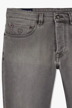 New Jean Gris 5 Poches Homme Pantalons