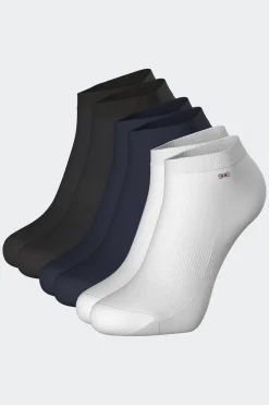 Lot De 3 Paires De Chaussettes Basses En Coton Stretch Homme Chaussettes