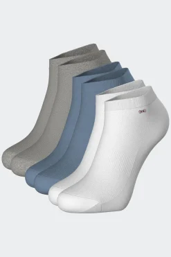 Hot Lot De 3 Paires De Chaussettes Basses En Coton Stretch Homme Chaussettes