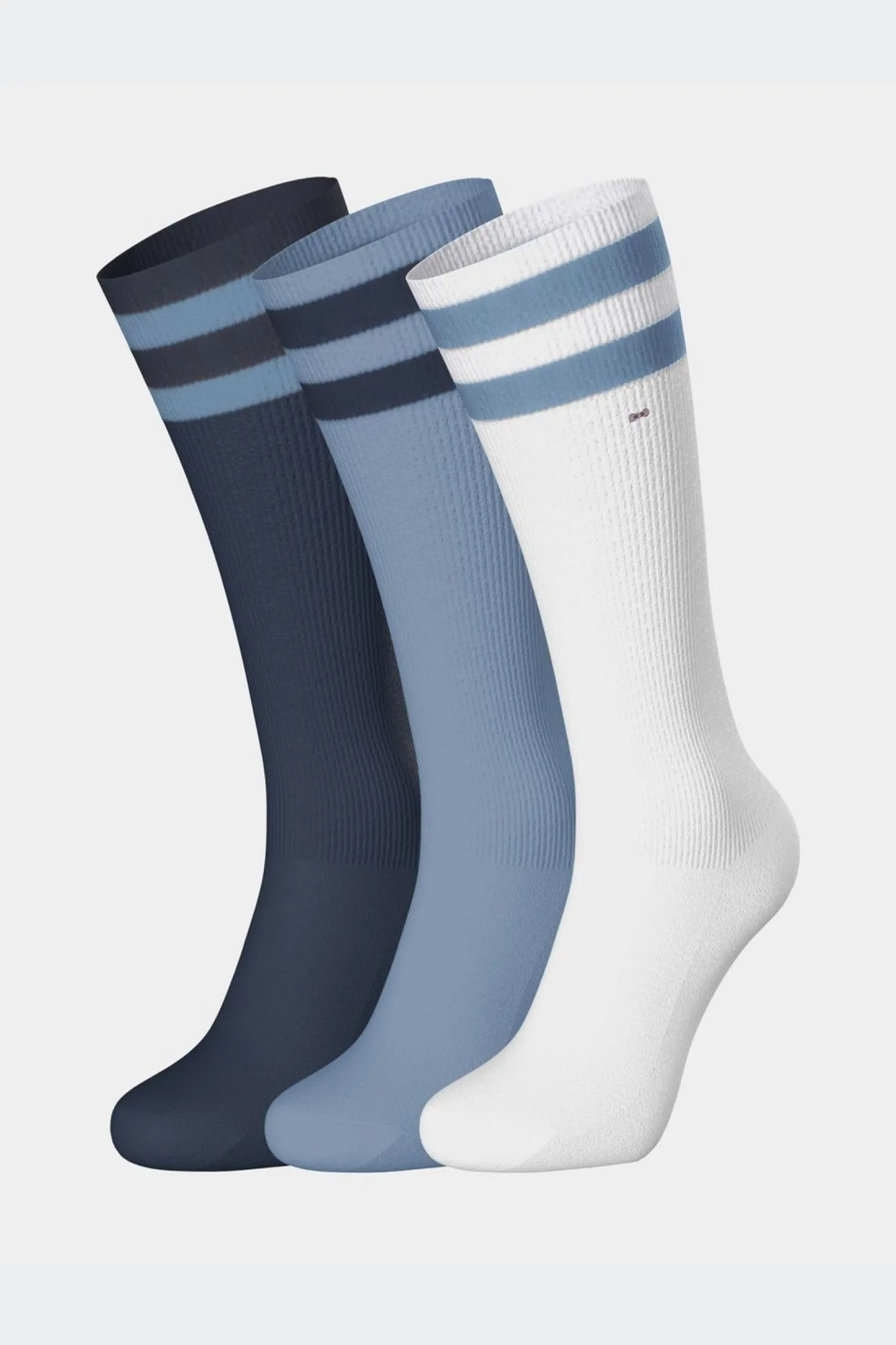 Clearance Lot De 3 Paires De Chaussettes Ciel A Bords Cercles En Coton Stretch Homme Chaussettes