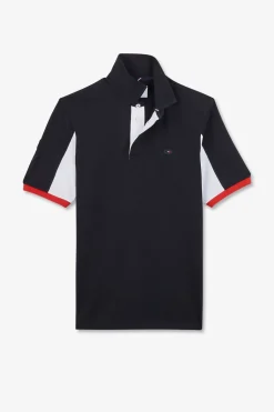 Sale aiot Beu Fonce Coorbock A Broderie N°10 Au Do Homme Maillots De Rugby
