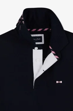 Sale aiot Beu Fonce Coorbock A Broderie N°10 Au Do Homme Maillots De Rugby
