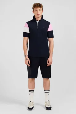 Hot aiot Beu Fonce Coorbock A Broderie Xv De France Homme Maillots De Rugby