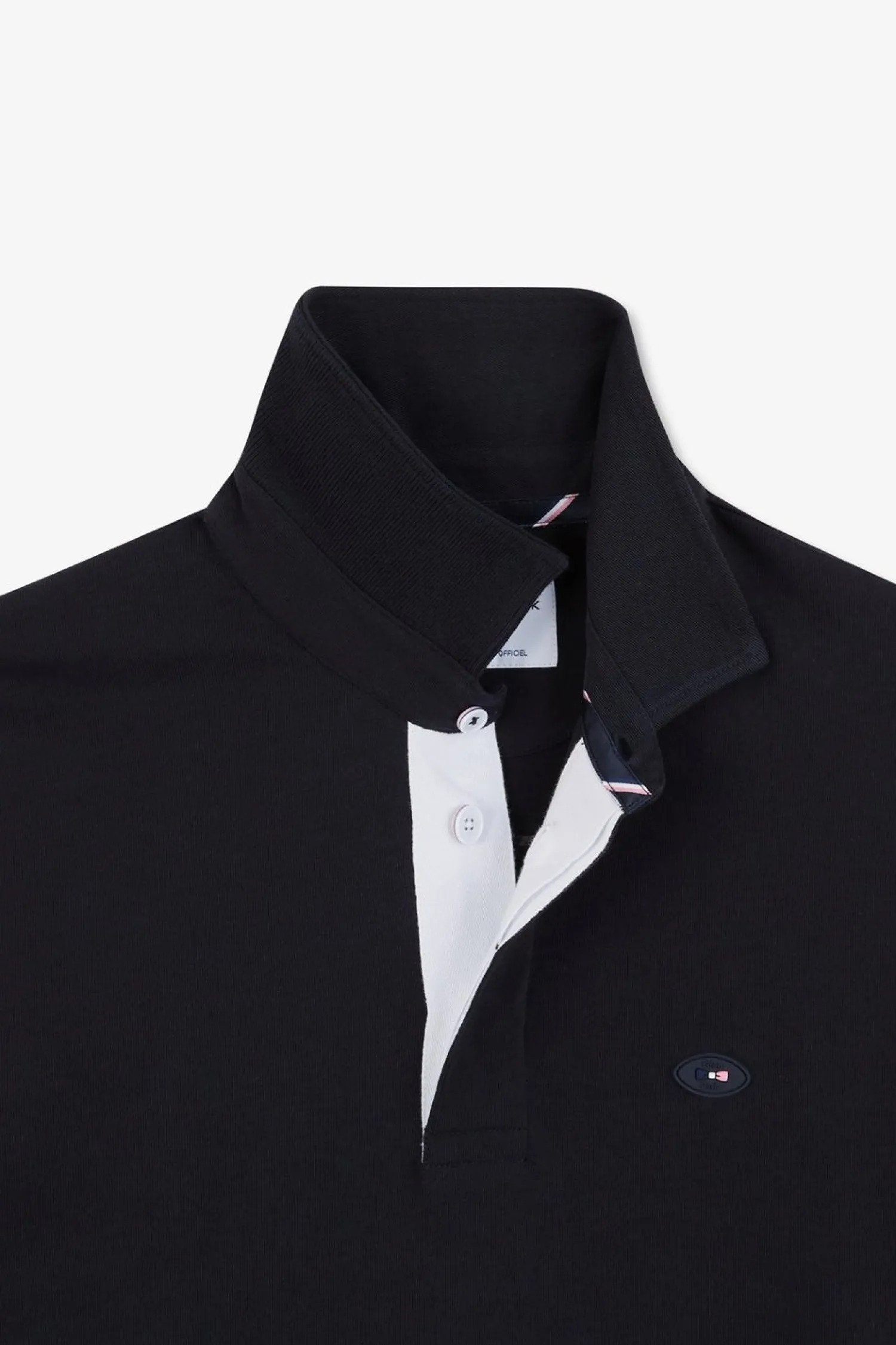 Hot aiot Beu Fonce Coorbock A Broderie Xv De France Homme Maillots De Rugby
