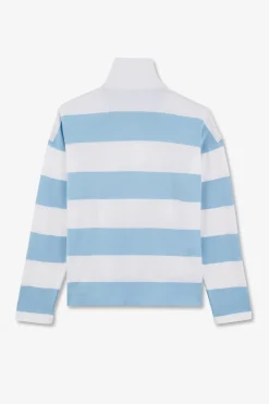 Clearance aiot Cerce Cie En Coton Pia Coupe Reaxed Femme Maillot De Rugby
