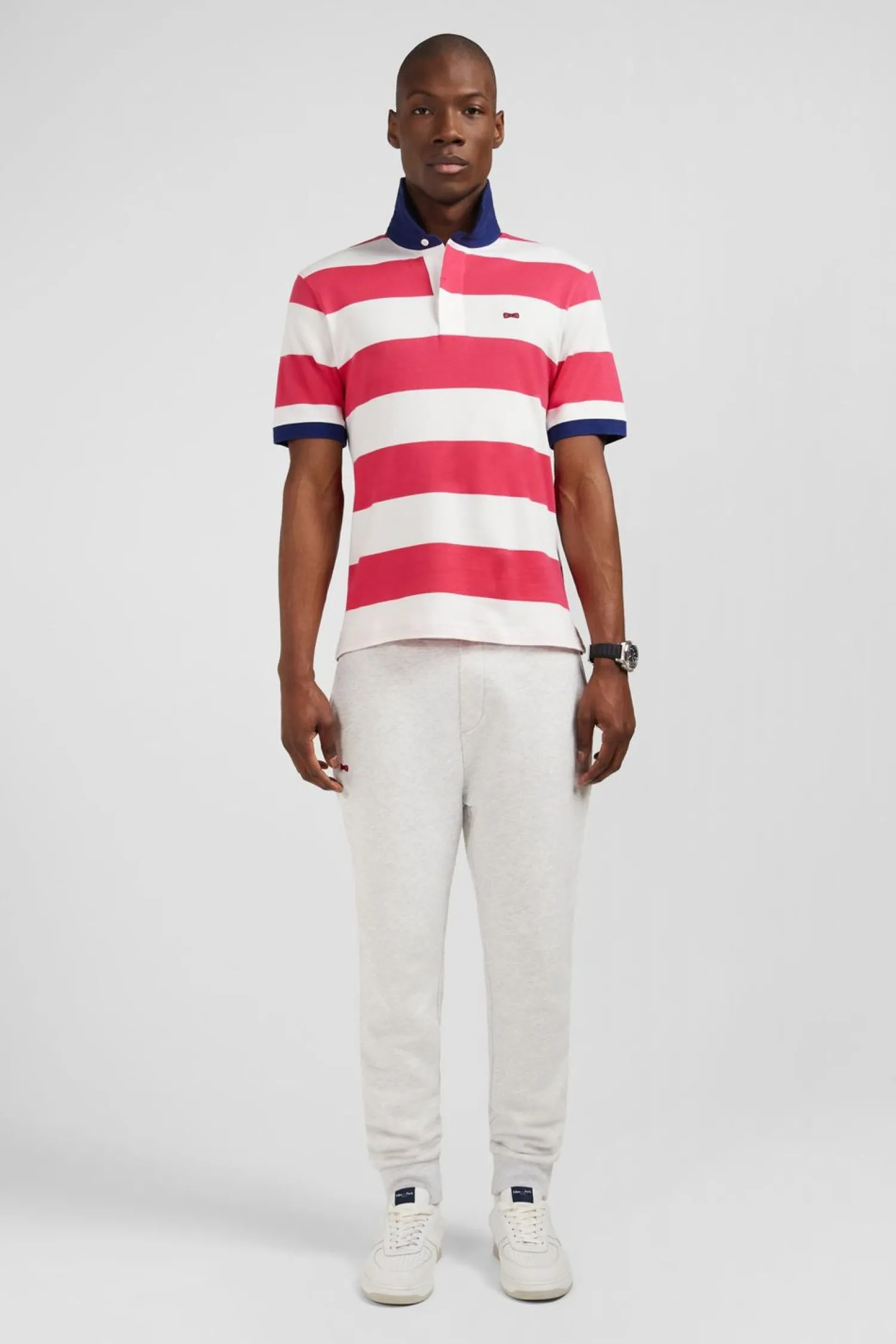 Best aiot Raye Rouge A anche Courte Homme Maillots De Rugby