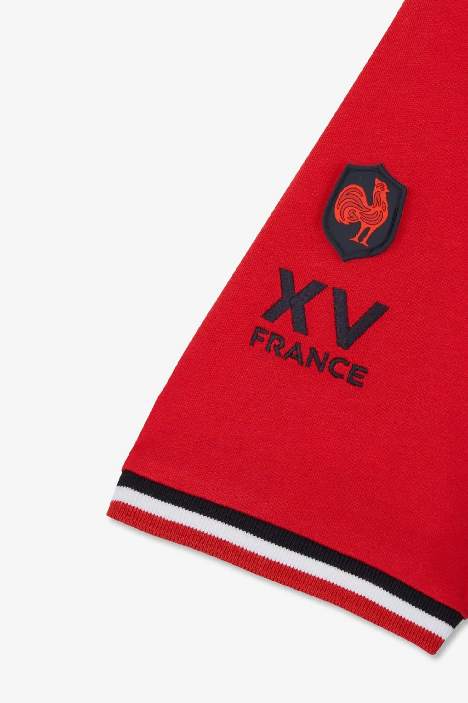 Hot aiot Rouge Coorbock A Broderie Coq Au Do Homme Maillots De Rugby