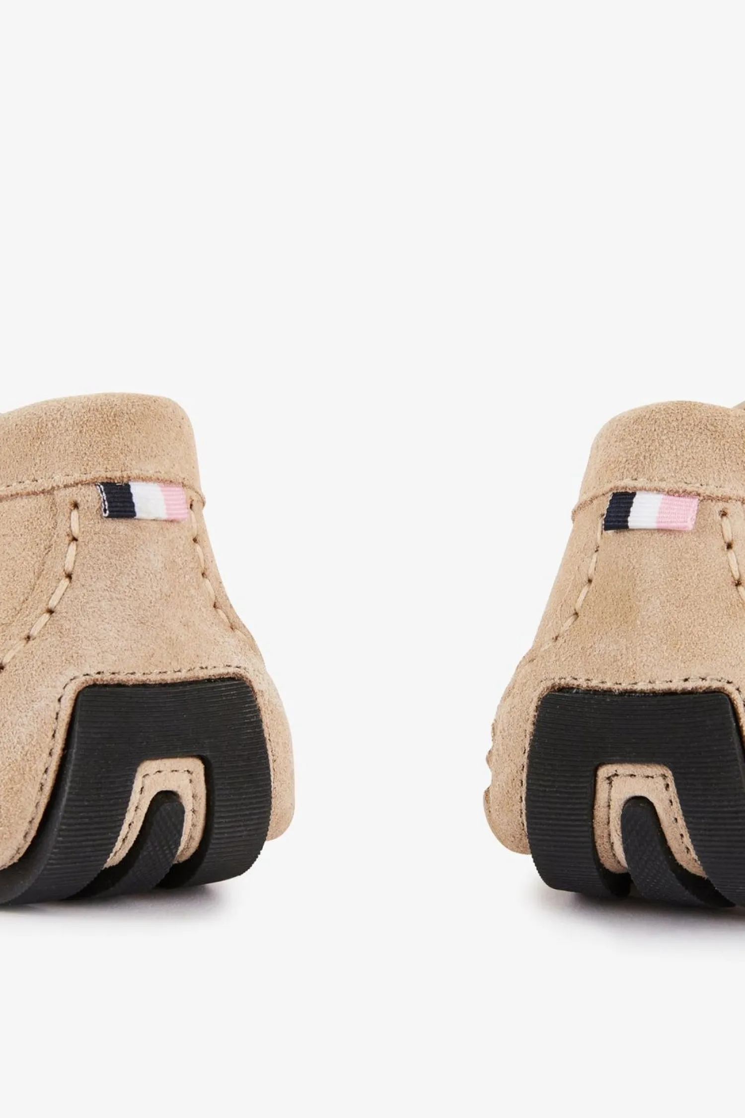 Mocassins Beiges En Cuir Suede Homme Mocassins