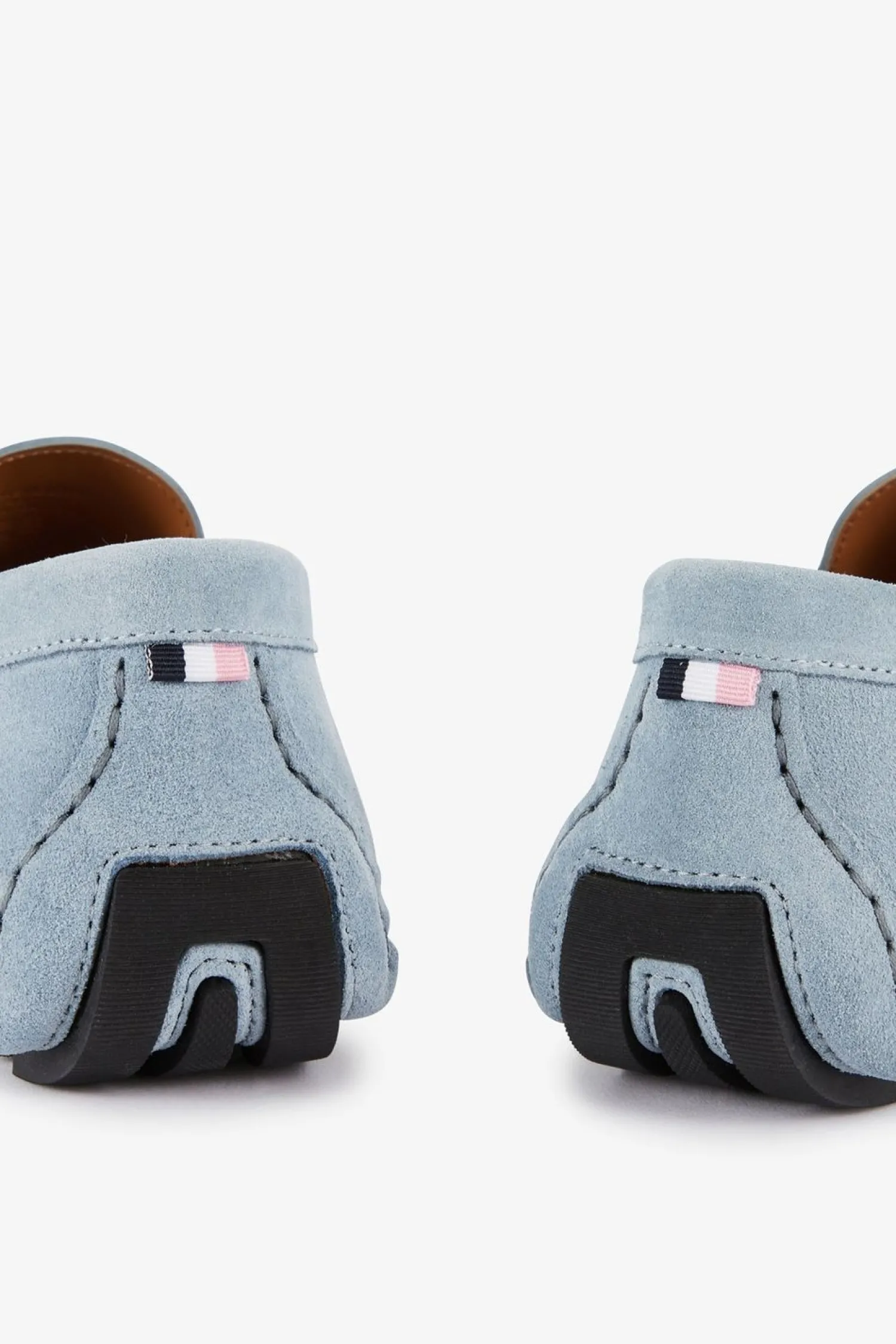 Hot Mocassins Bleu Ciel En Cuir Suede Homme Mocassins