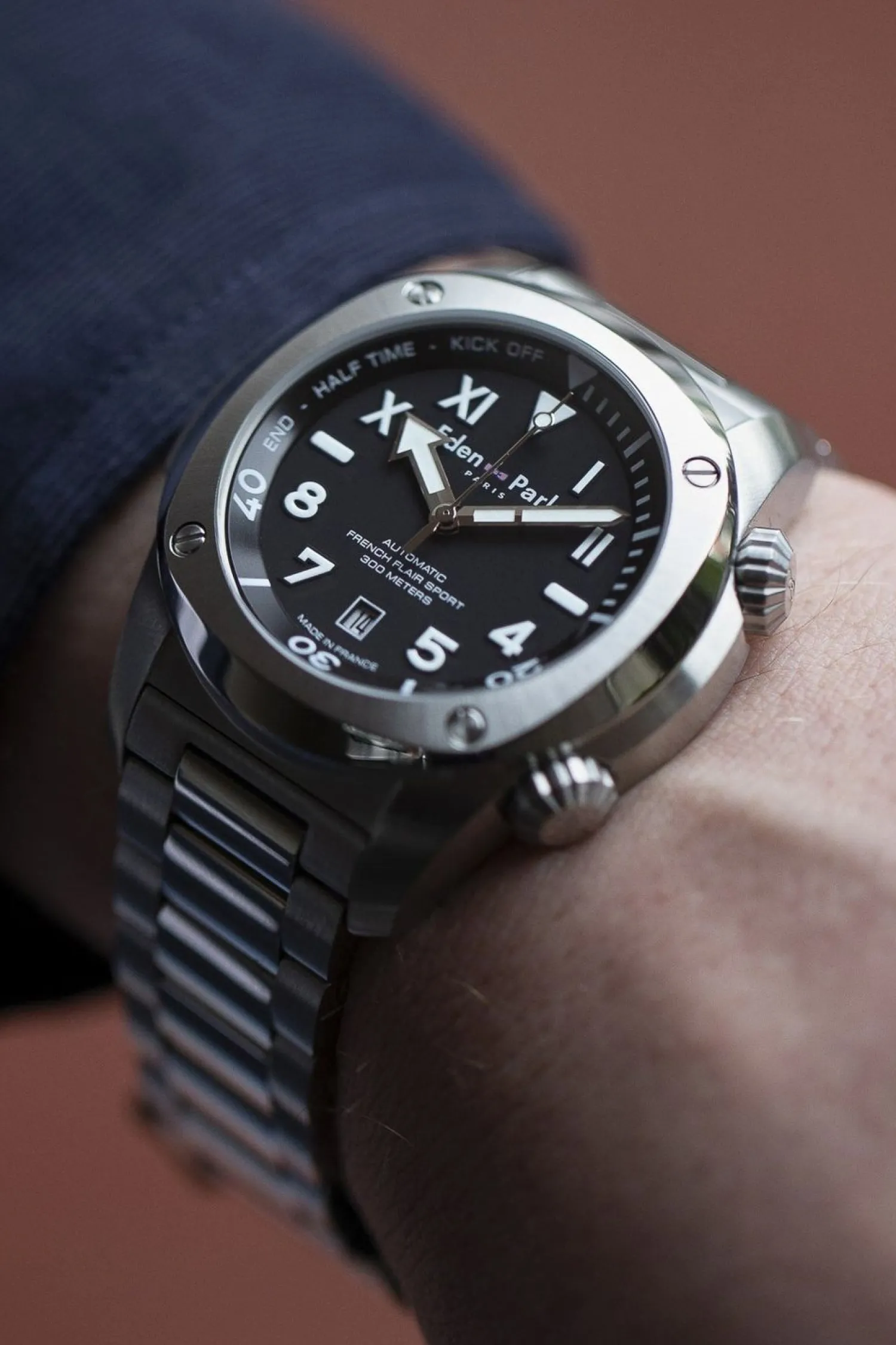 Clearance Montre Automatique Diver En Acier Homme Montre