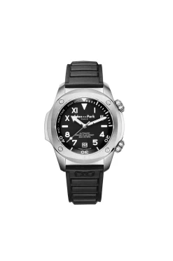 Discount Montre Automatique Diver Noir French Flair Sport Homme Montre