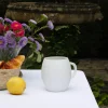 Online Mug Blanc En Porcelaine De Limoges - Grand Modele Art De La Table