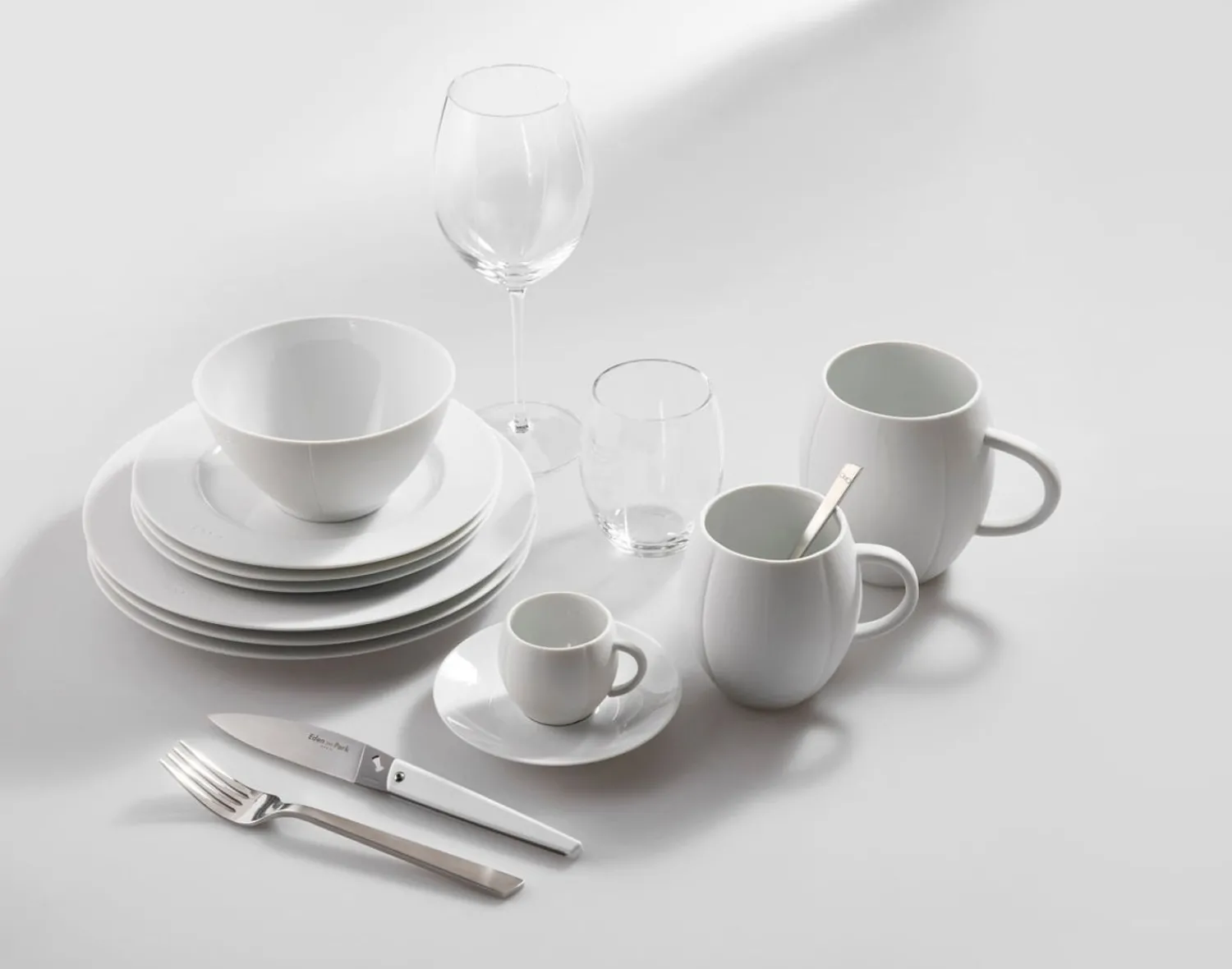 Online Mug Blanc En Porcelaine De Limoges - Petit Modele Art De La Table