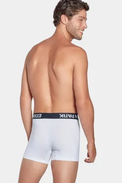 Hot Pack De 2 Boxer Beu Et Banc Uni Ceinture Contratante Homme Sous-Vêtements