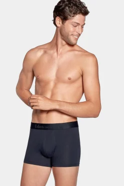 Best Pack De 2 Boxer Beu arine Rayure Beu Cair Et Uni Homme Sous-Vêtements
