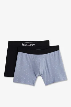 Best Pack De 2 Boxer Beu Uni Et Noeud Papion Homme Sous-Vêtements