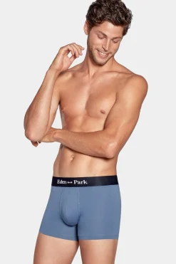 Best Pack De 2 Boxer Uni Beu Cair Et Noir Homme Sous-Vêtements