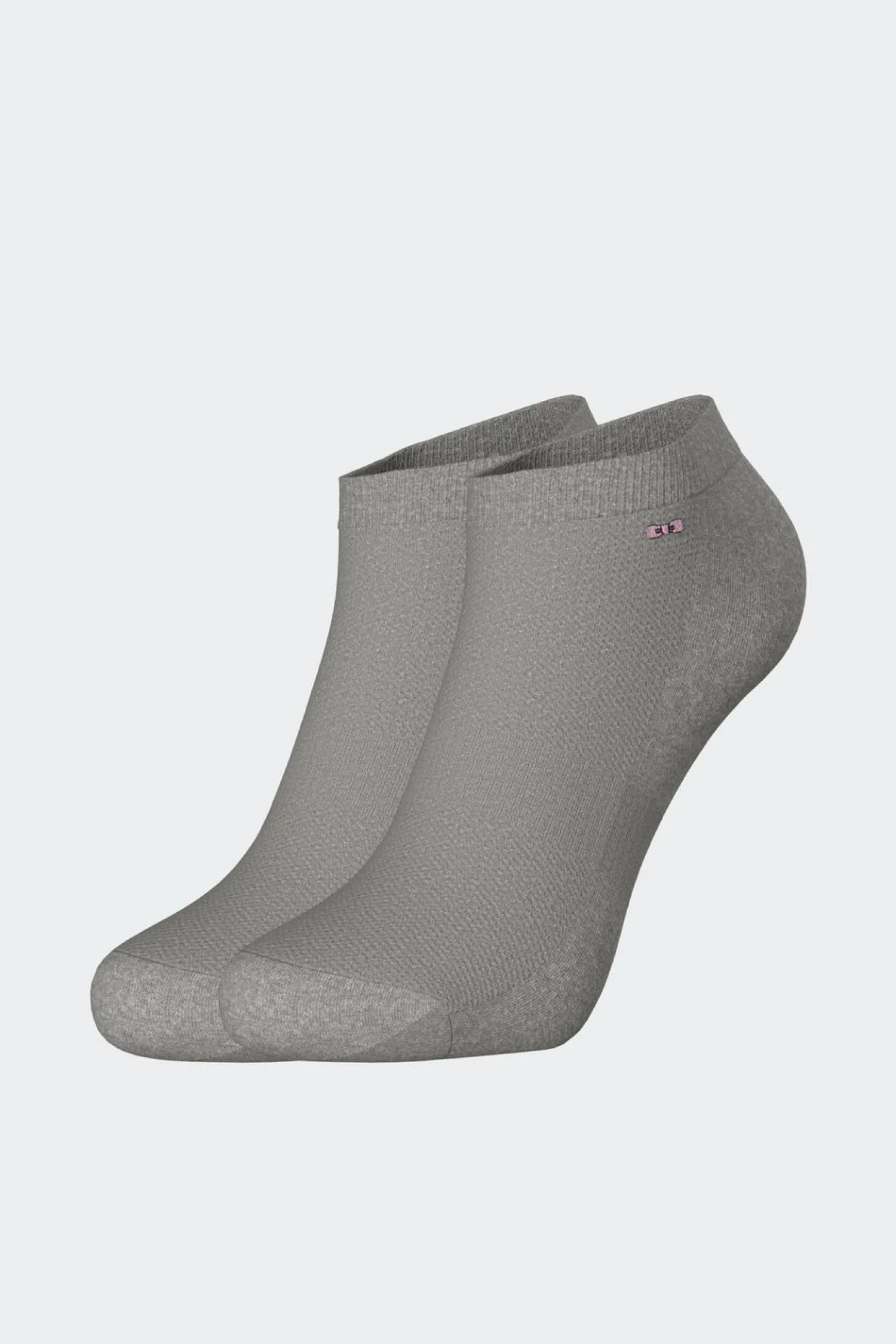 Hot Paire De Chaussettes Basses Grises En Coton Stretch Homme Chaussettes