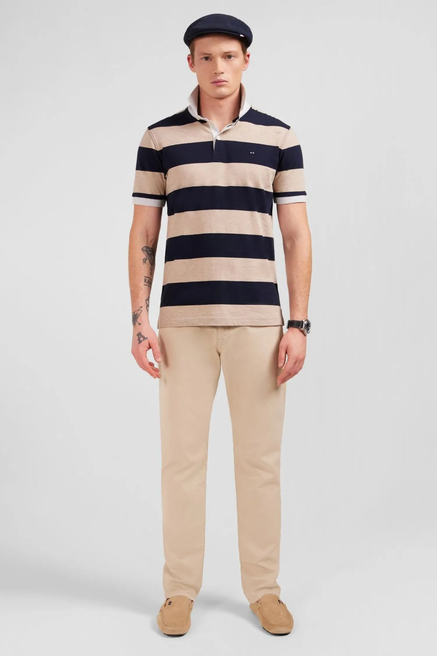 Online Pantalon Beige Droit 5 Poches Homme Pantalons