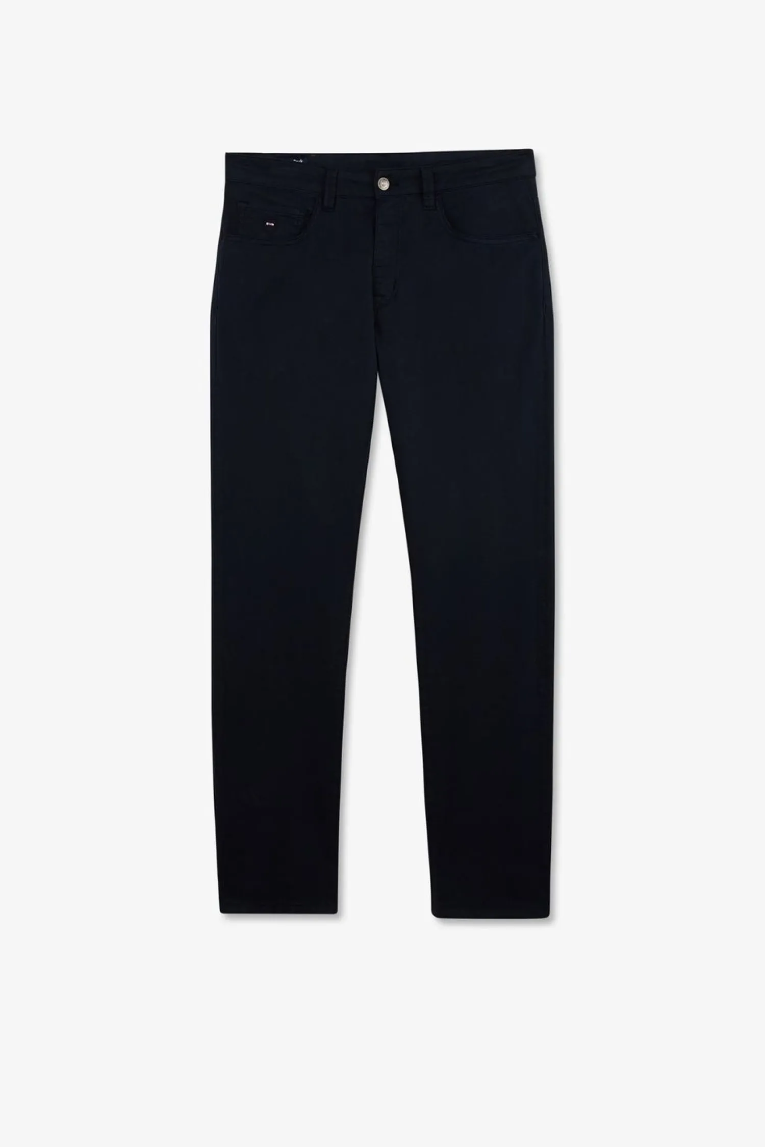 Online Pantalon Bleu Marine Droit 5 Poches Homme Pantalons