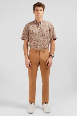 Pantalon Chino Beige Homme Pantalons