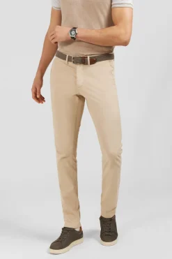 Outlet Pantalon Chino Beige Homme Pantalons