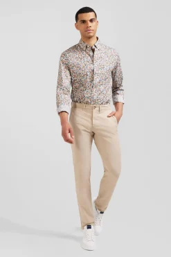 Clearance Pantalon Chino Beige Homme Pantalons