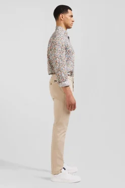 Clearance Pantalon Chino Beige Homme Pantalons