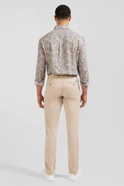 Clearance Pantalon Chino Beige Homme Pantalons