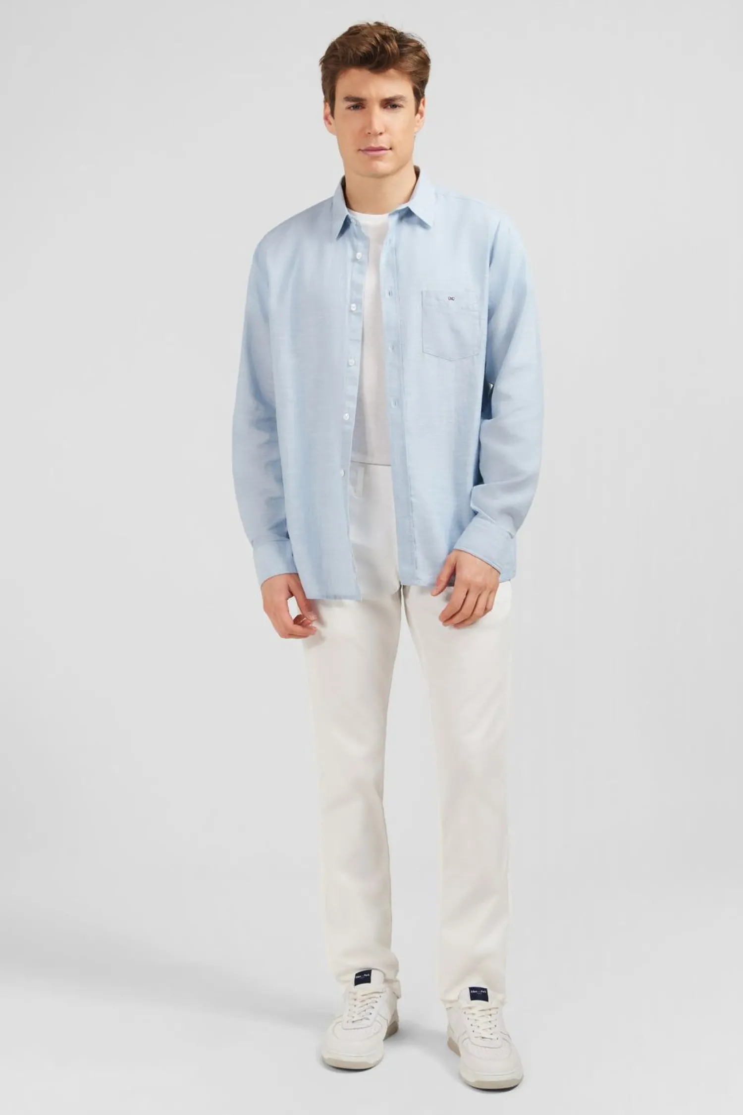 Outlet Pantalon Chino Blanc Homme Pantalons