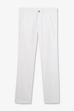 Outlet Pantalon Chino Blanc Homme Pantalons