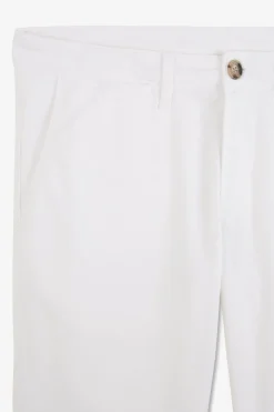 Outlet Pantalon Chino Blanc Homme Pantalons