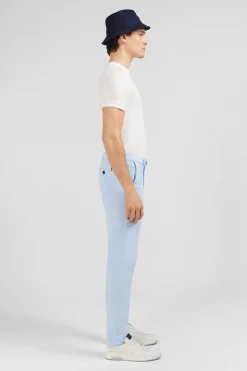 Sale Pantalon Chino Bleu Clair Homme Pantalons