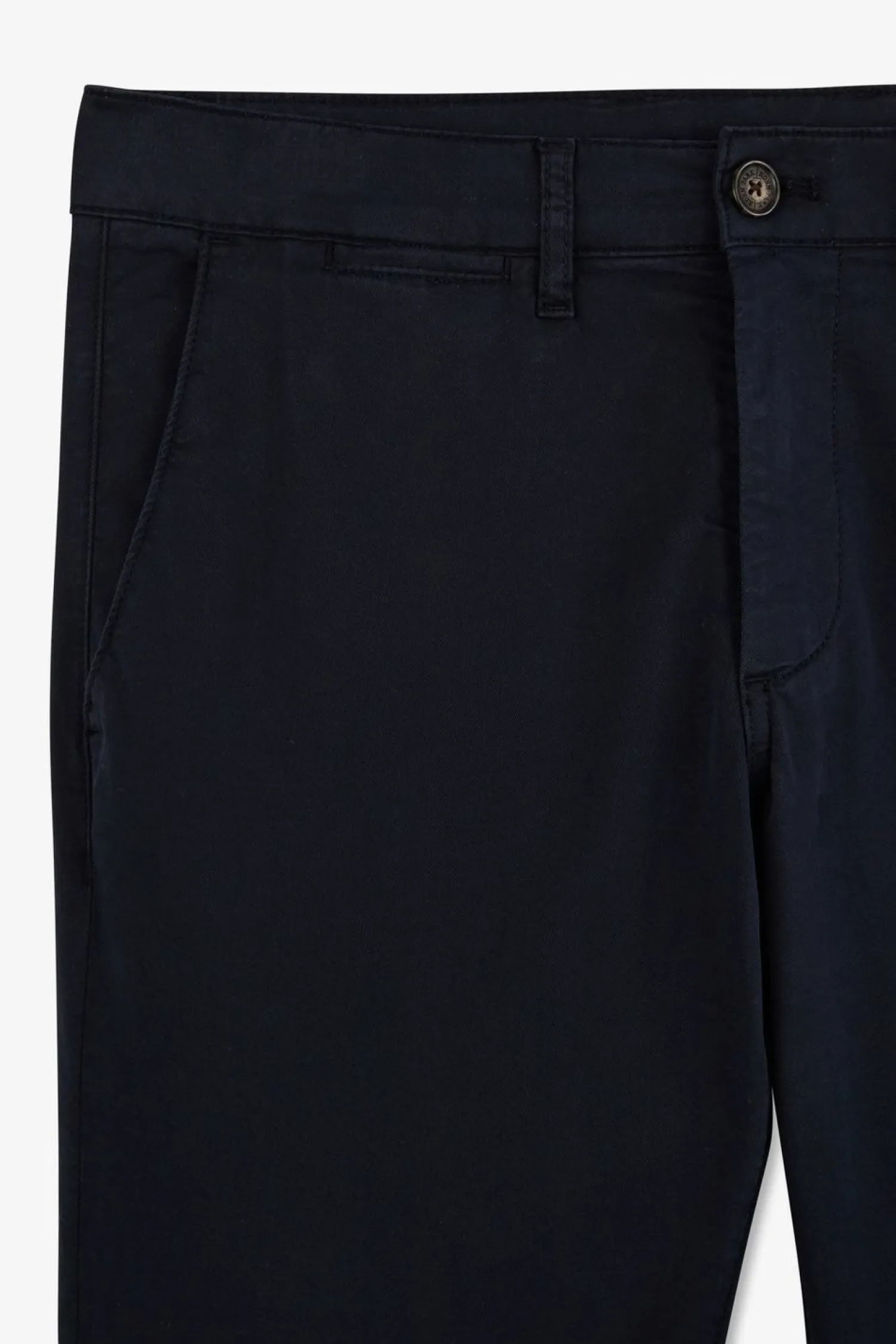 Outlet Pantalon Chino Bleu Marine Homme Pantalons